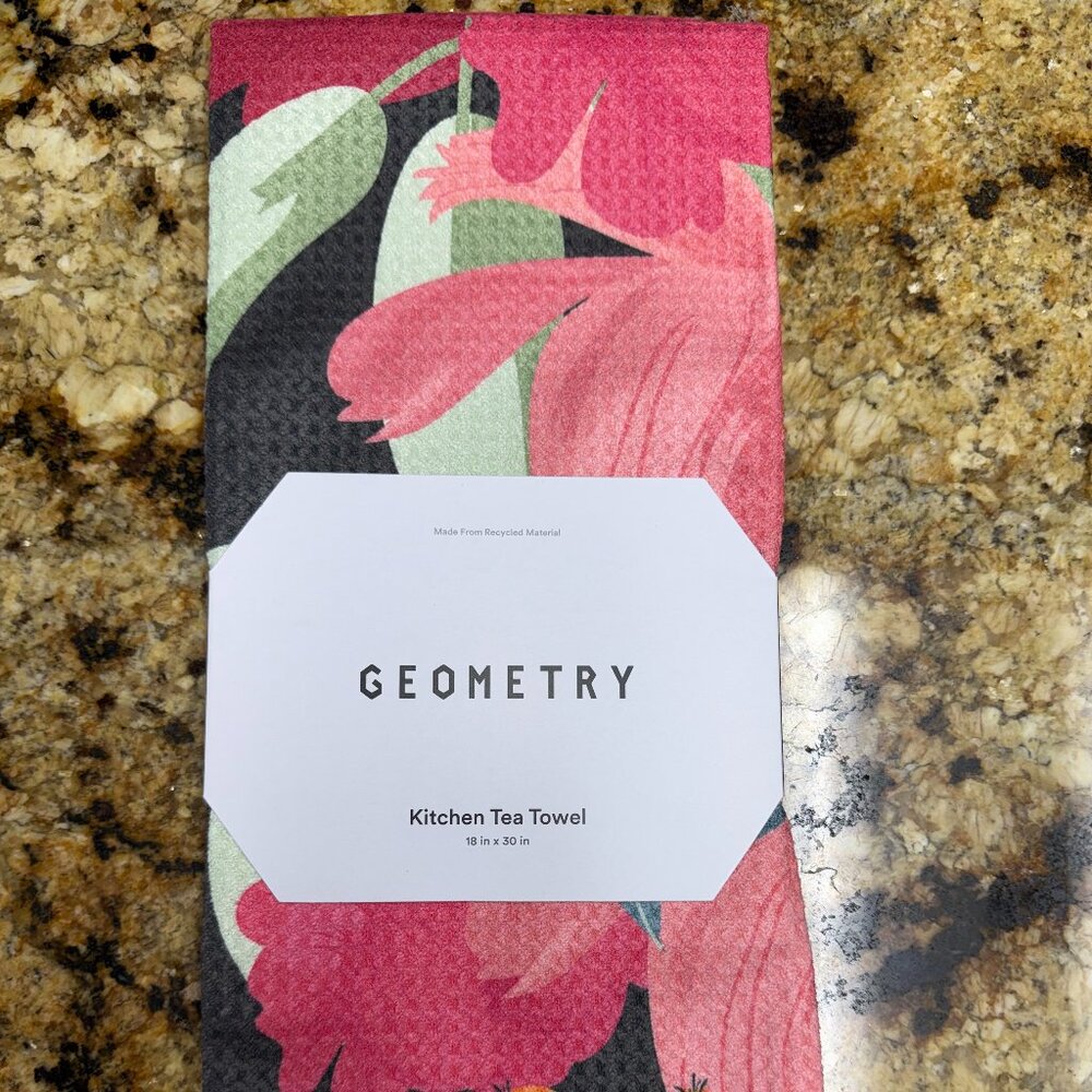 Geometry Kitchen Tea Towel